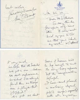 Una O'Connor autograph