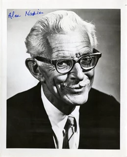 Alan Napier autograph