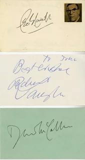 The Man From U.N.C.L.E. autograph