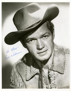 Bill Williams autograph