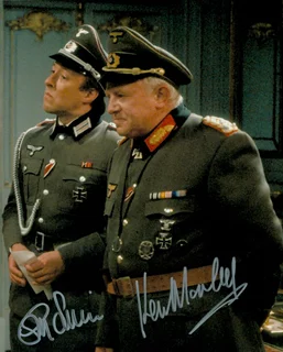 Allo Allo autograph