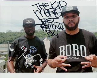 Desus Nice & Kid Mero autograph