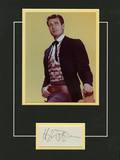 Hugh O'Brian autograph