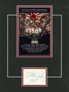 Steven Spielberg autograph