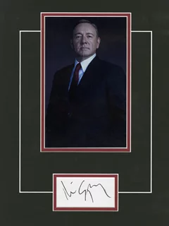 Kevin Spacey autograph