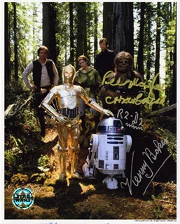 Return of the Jedi autograph