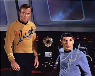 Star Trek autograph