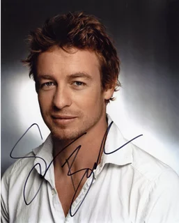 Simon Baker autograph