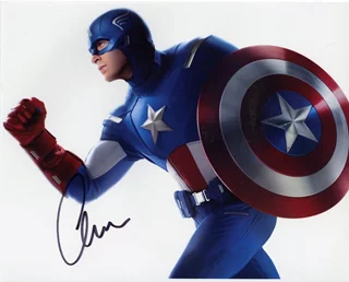 Chris Evans autograph