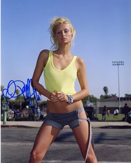 Paris Hilton autograph