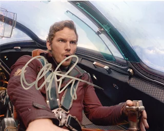 Chris Pratt autograph
