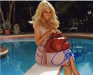 Jessica Simpson autograph