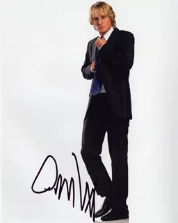 Owen Wilson autograph