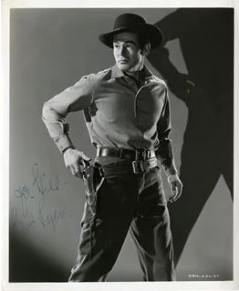Robert Ryan autograph