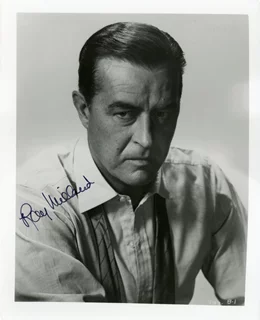 Ray Milland autograph
