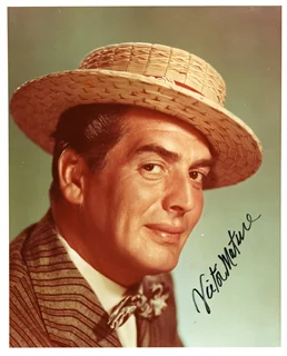 Victor Mature autograph