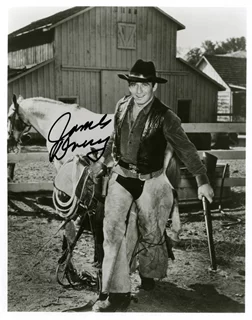 James Drury autograph