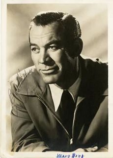 Ward Bond autograph