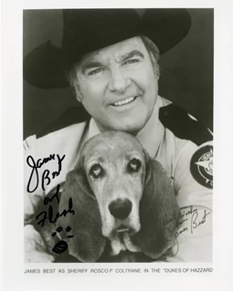 James Best autograph