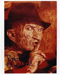 Robert Englund autograph
