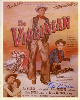 Joel McCrea autograph