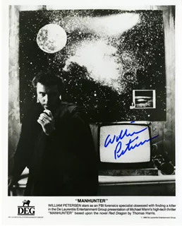 William Petersen autograph