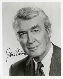 James Stewart autograph