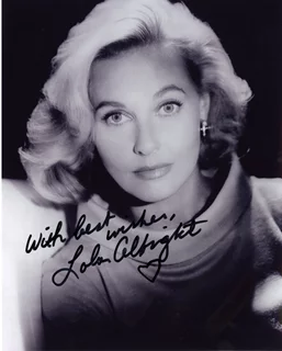 Lola Albright autograph
