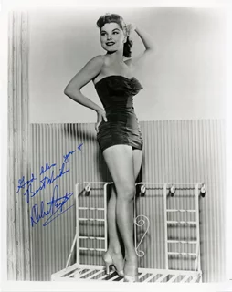 Debra Paget autograph