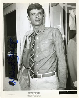 Michael Sarrazin autograph