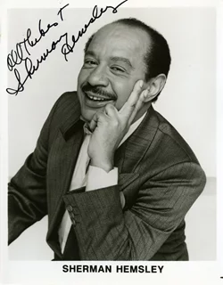 Sherman Hemsley autograph