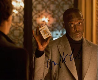Michael K. Williams autograph