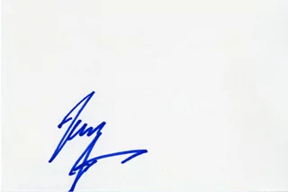 James Gandolfini autograph