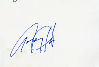 Gregory Hines autograph