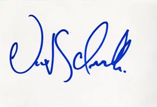 Vincent Schiavelli autograph