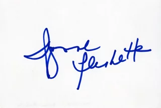 Suzanne Pleshette autograph