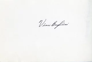 Vincent Bugliosi autograph