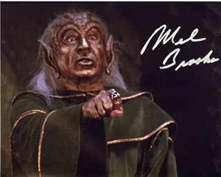 Mel Brooks autograph