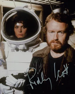 Ridley Scott autograph