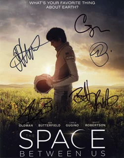 The Space Between Us autograph