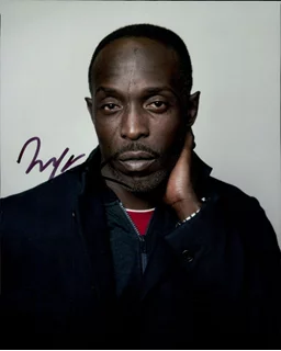 Michael K. Williams autograph