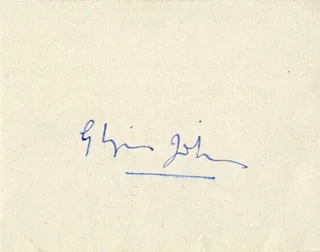 Glynis Johns autograph