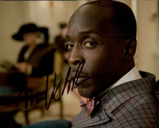 Michael K. Williams autograph