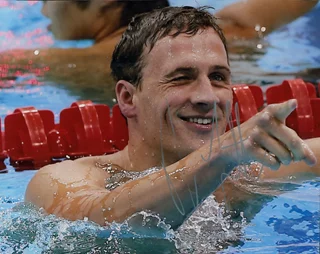 Ryan Lochte autograph