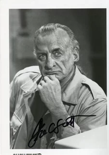 George C. Scott autograph