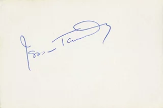 Jessica Tandy autograph