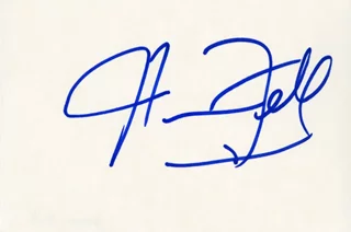 Norman Fell autograph