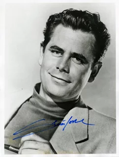 Glenn Ford autograph