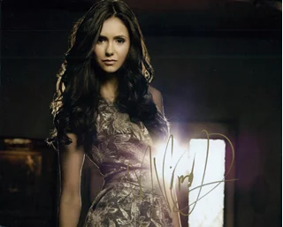 Nina Dobrev autograph