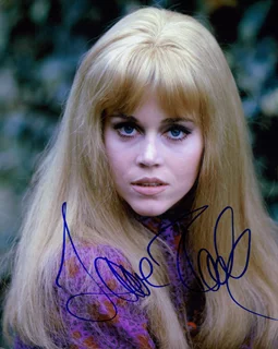 Jane Fonda autograph